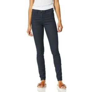 Prana 4 27 Oday Short Inseam Jeans Dark Wash Mid Rise Skinny Blue